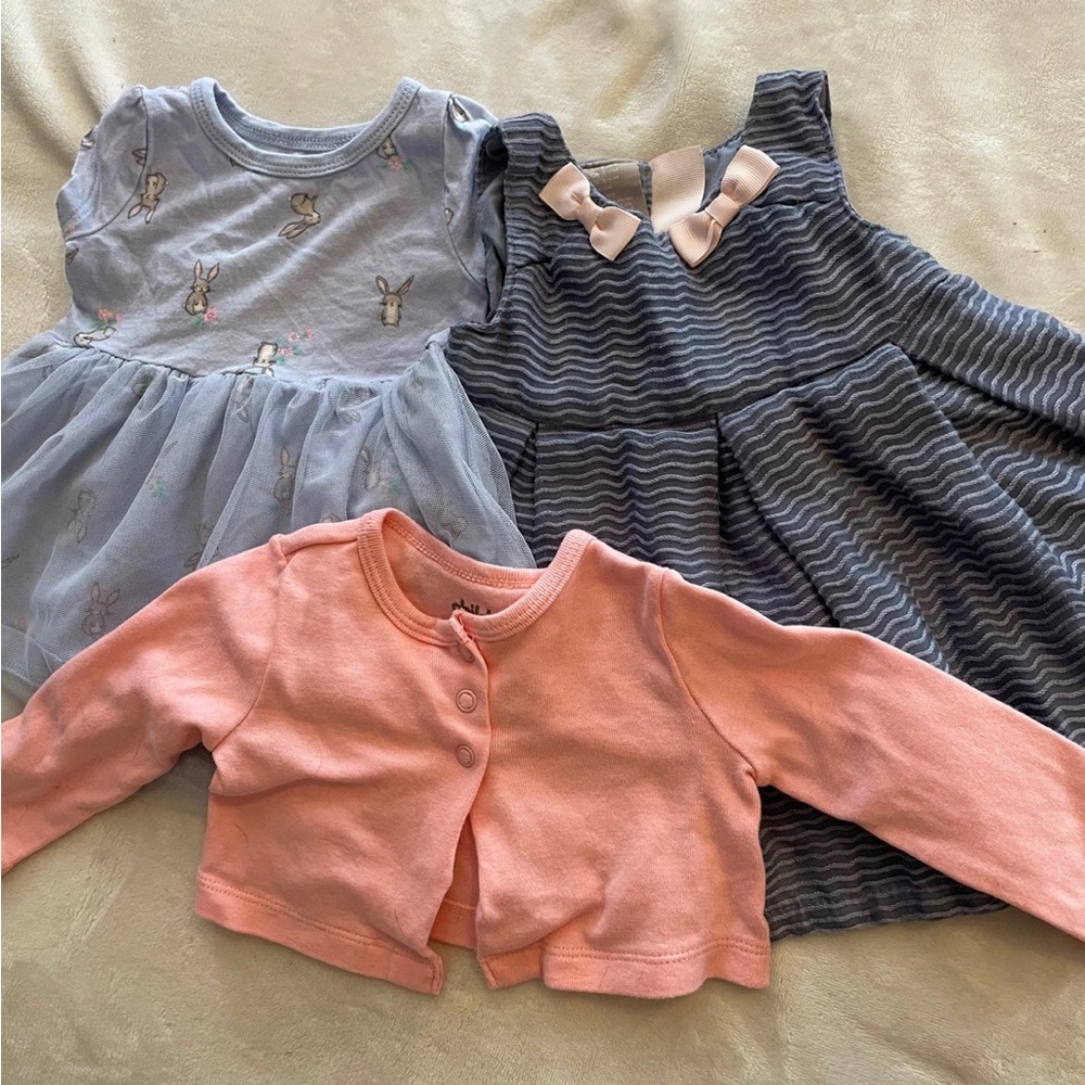 Baby girl dress bundle! 3-6M